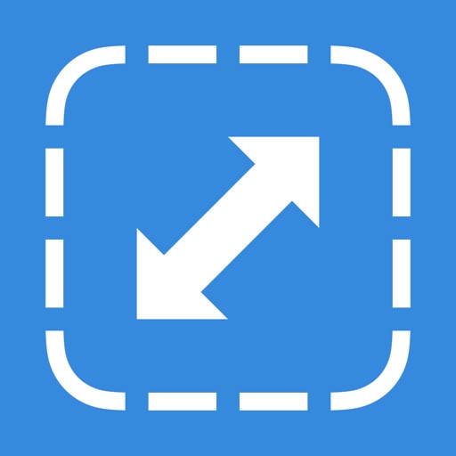 أيقونة CropSize: Image Resizer Editor