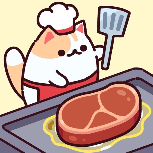 أيقونة Cat Snack Bar: Food Games