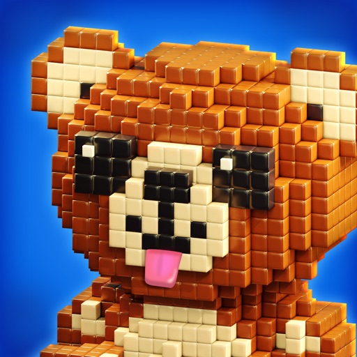 أيقونة Cube Land Puzzle Game