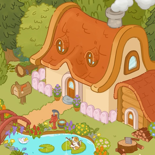 أيقونة Merge Cartoon : Renovate Town