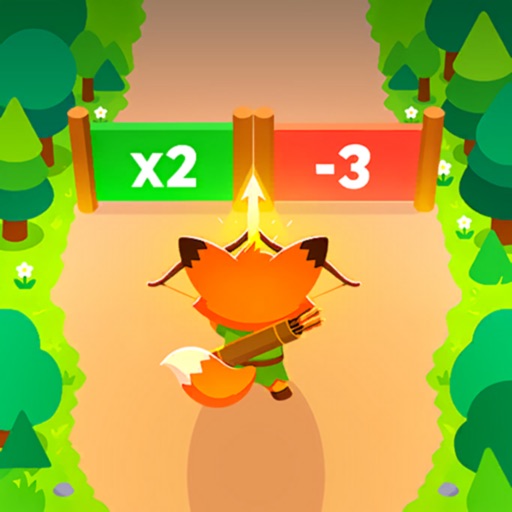 أيقونة Fox Shot: Number Run