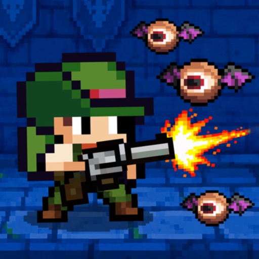 أيقونة GunzTower: Pixel Dungeon RPG